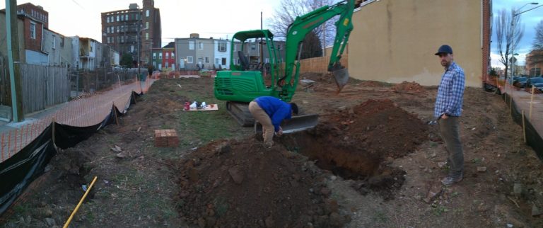 image of workers digging