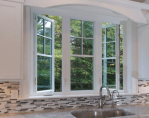 Image of Vinyl Windows installed in a kitchen